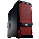 GABINETE USP 100 PRETO/VERMELHO S/ FONTE